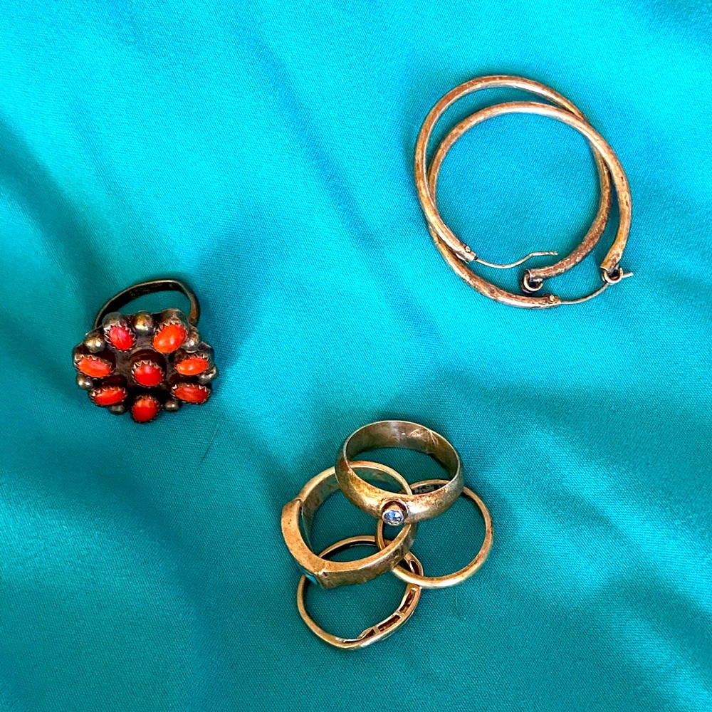 Silver jewelry LOT